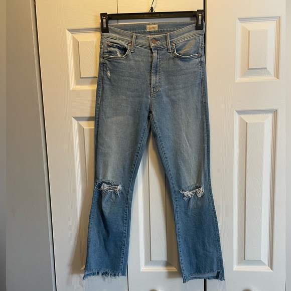 MOTHER The insider crop step fray size 27 - Picture 3 of 12